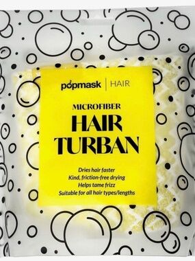 Microfiber Hair Turban - Light Green